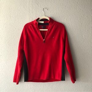 Tommy Hilfiger 3/4 Zip Sweater Pullover - Large Men’s Jacket